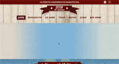 Desktop Screenshot of lafoireducamionneur.com